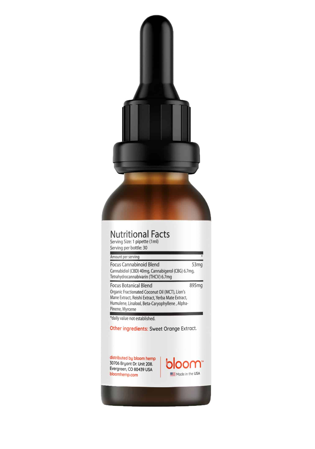 Bloom Advanced Focus Tincture image 2