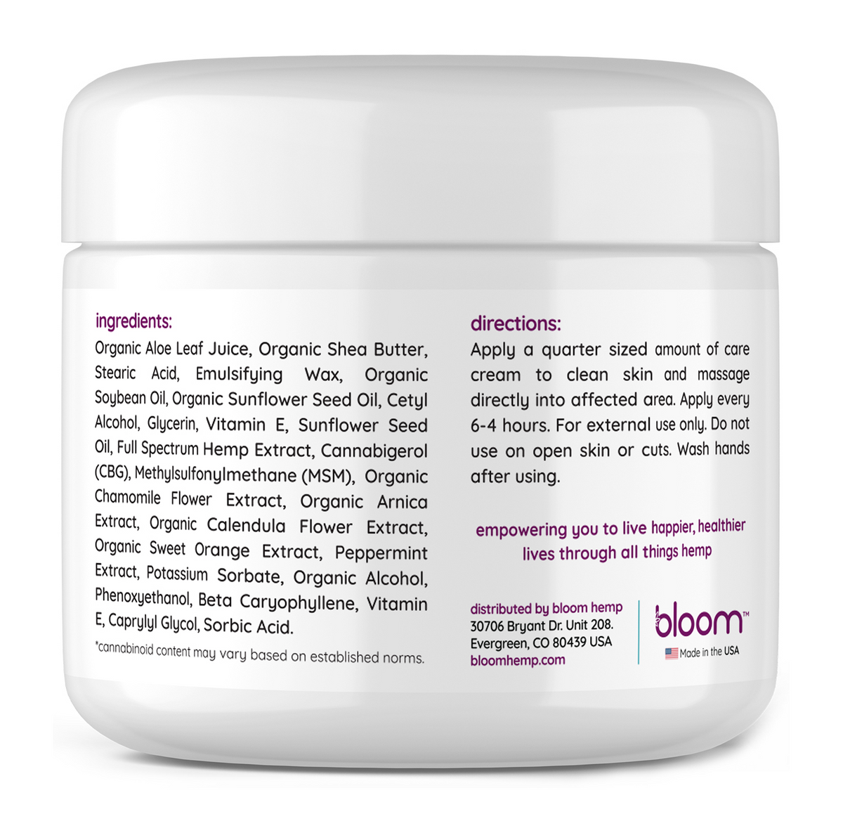 Bloom Muscle & Joint Therapy Cream image 2