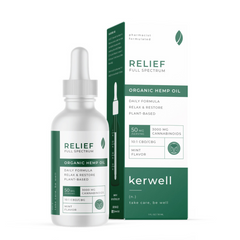 Kerwell - Relief Peppermint Tincture 3000MG - (10:1 CBD:CBG) - 30ml image 0