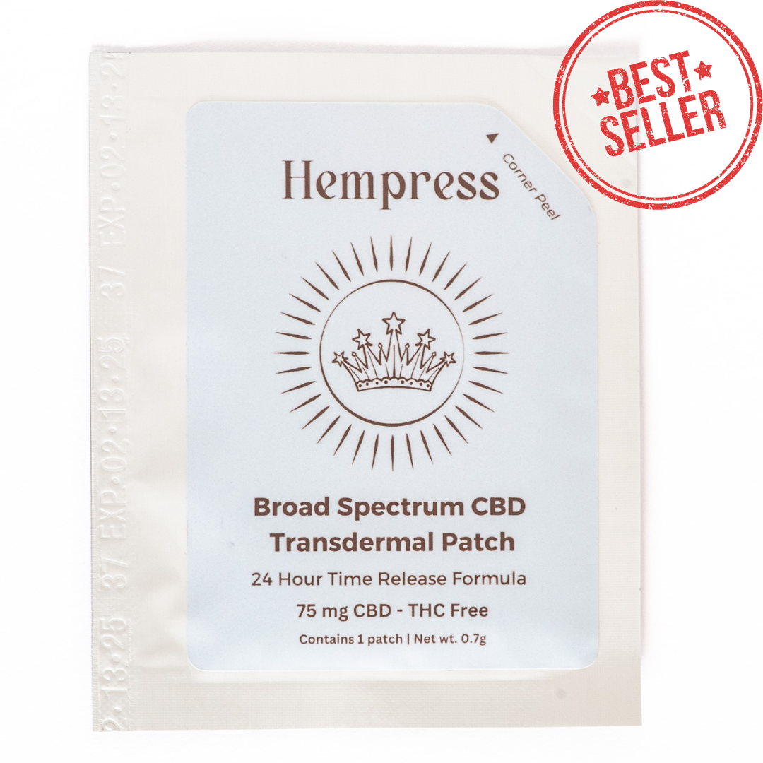 Hempress Broad Spectrum CBD Transdermal Patch - 75mg image 0