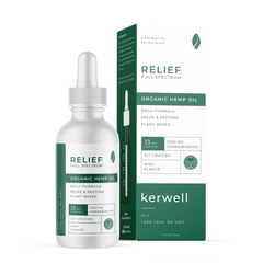 Kerwell - Relief Peppermint Full Spectrum Tincture (10:1 CBD:CBG) - 30ml image 0