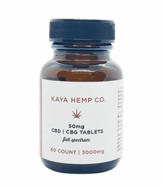 Kaya CBD-CBG Tablets image 0