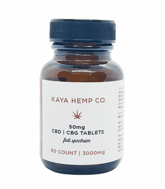 Kaya CBD-CBG Tablets image 0