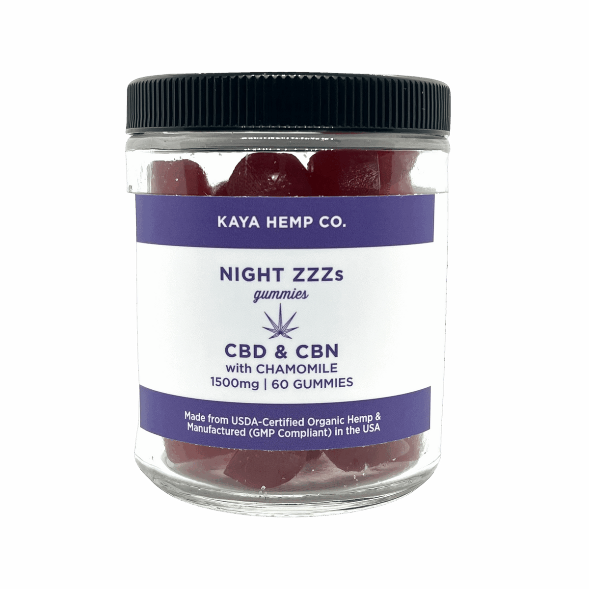 Kaya Hemp Co. - CBD / CBN NIGHT ZZZs Gummies image 0