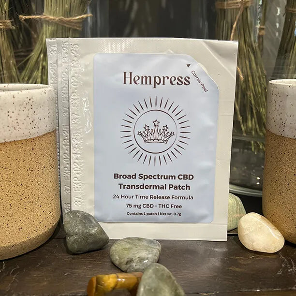Hempress Broad Spectrum CBD Transdermal Patch - 75mg image 1