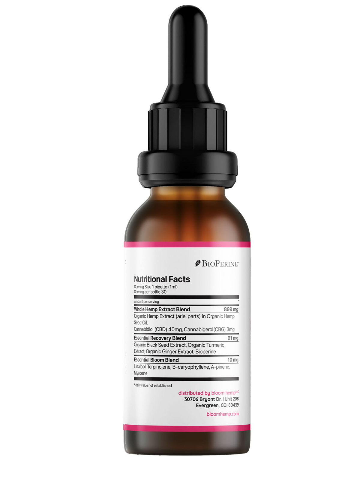 Bloom Essential Recovery Tincture image 2