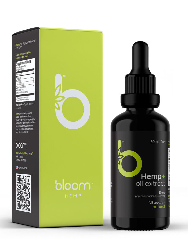 Bloom Fundamental Full Spectrum Natural Tincture image 0