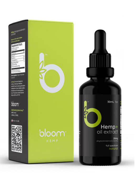 Bloom Fundamental Full Spectrum Natural Tincture image 0