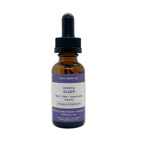 Kaya Hemp Co. CBD & CBN Sleep Drops image 1