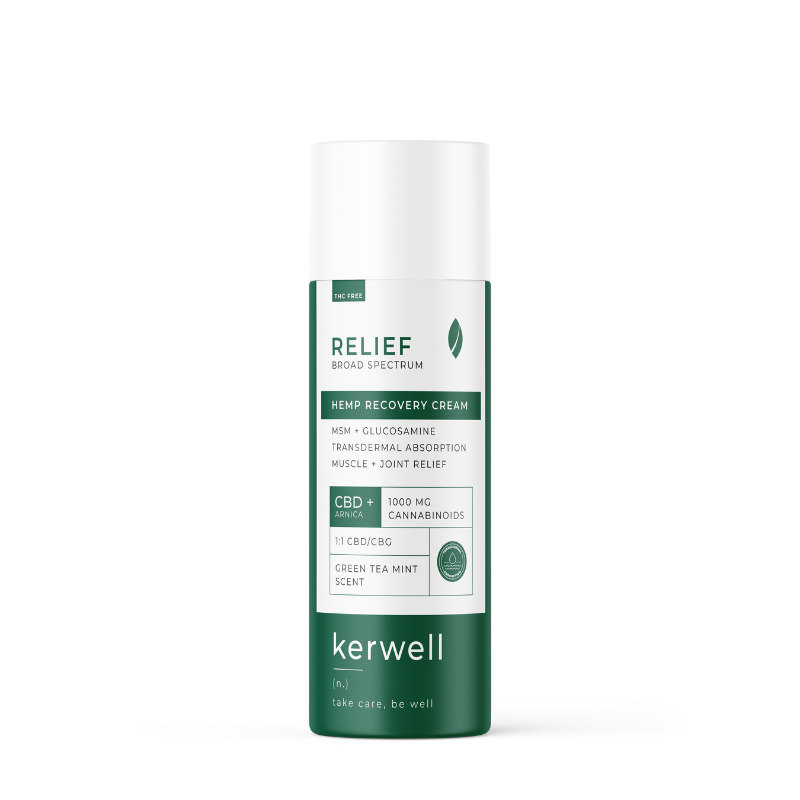 Kerwell - Relief Hemp Green Tea Mint Recovery Cream image 0