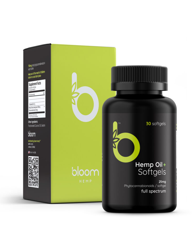 Bloom Fundamental Full Spectrum CBD Softgels image 0